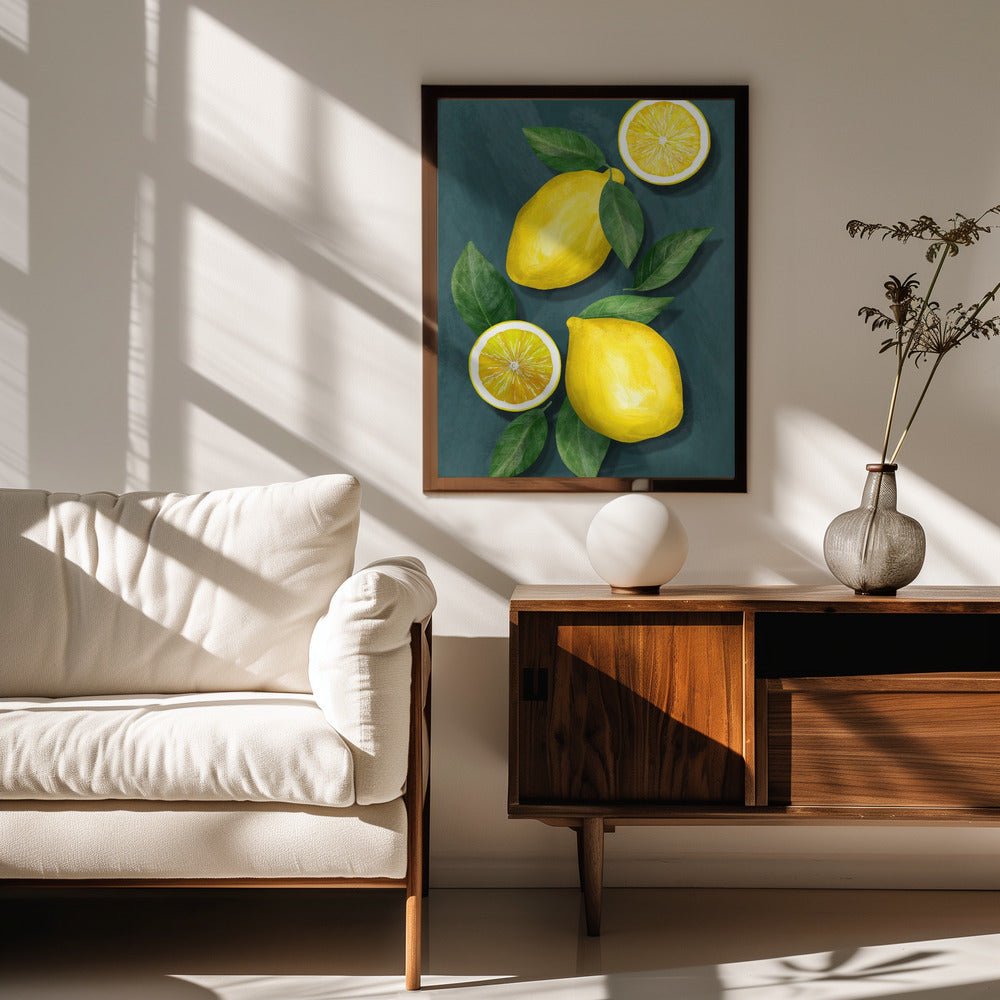 Lemons Poster - Corkframes.com