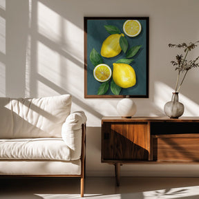 Lemons Poster - Corkframes.com