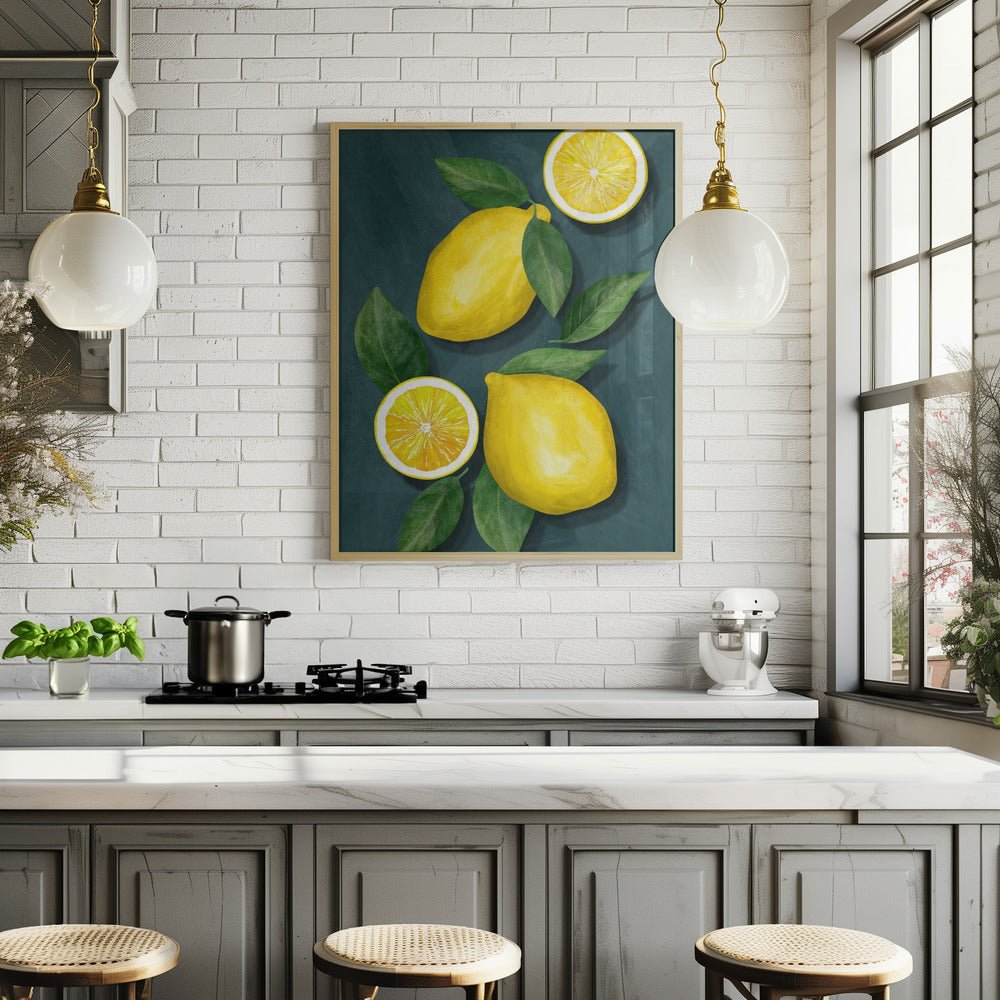 Lemons Poster - Corkframes.com