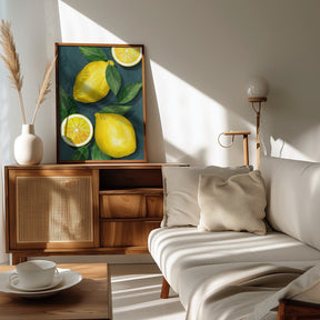 Lemons Poster - Corkframes.com