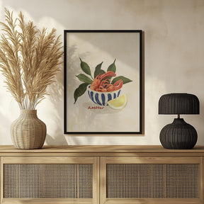 Lobsters In A Bowl Poster - Corkframes.com