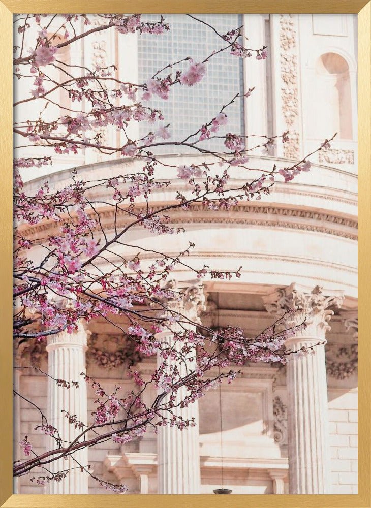 London Blossom Poster - Corkframes.com