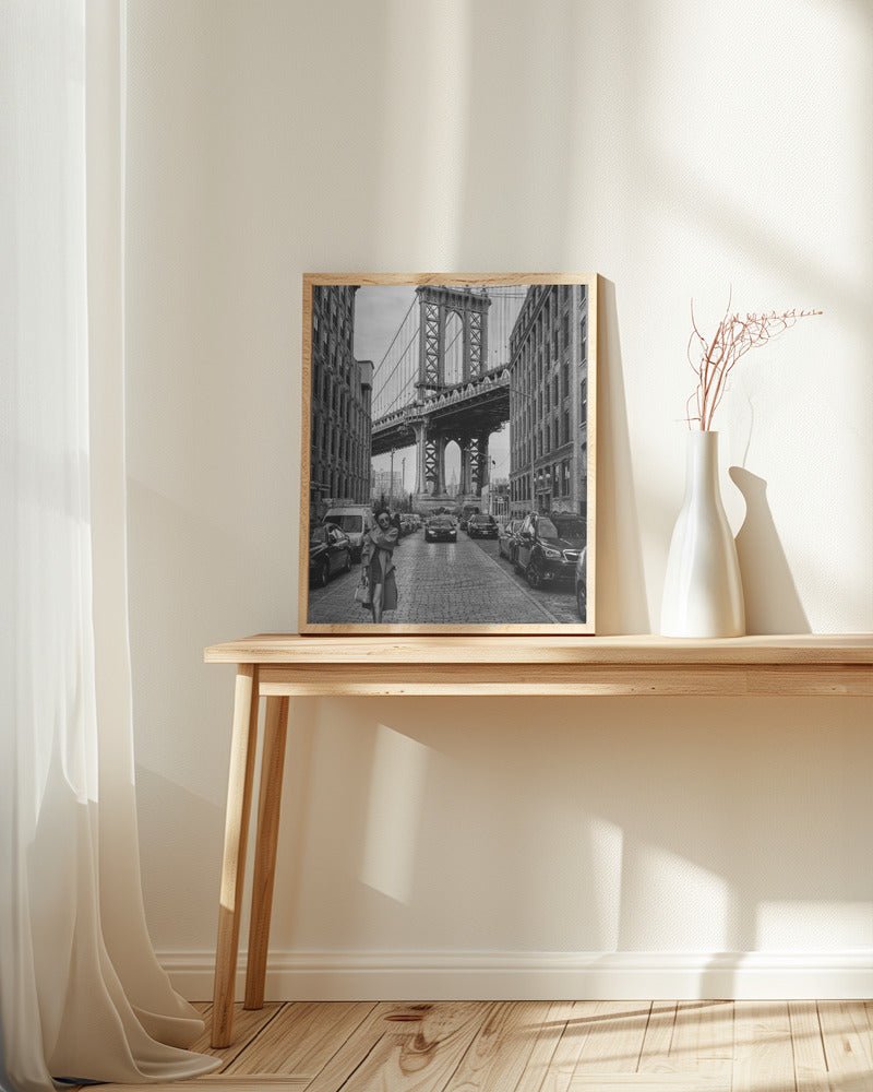 Manhattan Bridge New York Poster - Corkframes.com