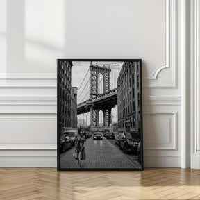 Manhattan Bridge New York Poster - Corkframes.com