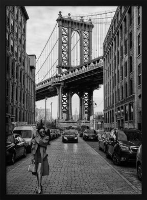 Manhattan Bridge New York Poster - Corkframes.com