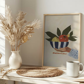 Mediterranian Bowl Poster - Corkframes.com