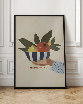 Mediterranian Bowl Poster - Corkframes.com