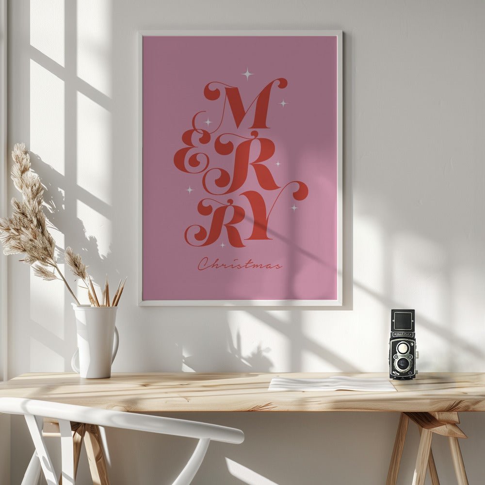 Merry Christmas Poster - Corkframes.com