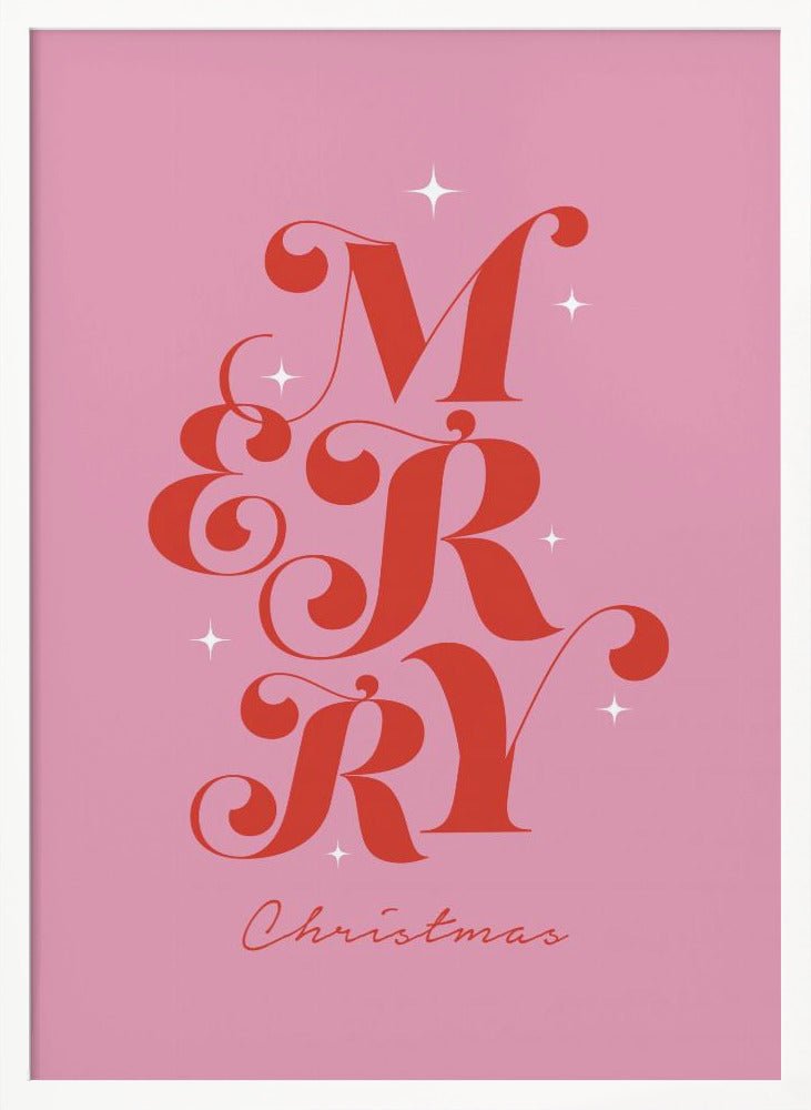 Merry Christmas Poster - Corkframes.com