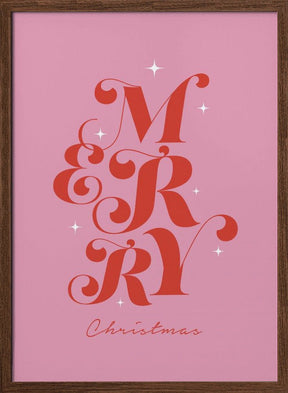 Merry Christmas Poster - Corkframes.com