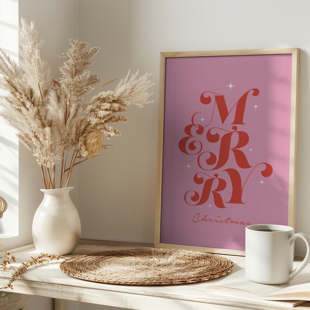 Merry Christmas Poster - Corkframes.com