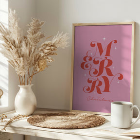 Merry Christmas Poster - Corkframes.com