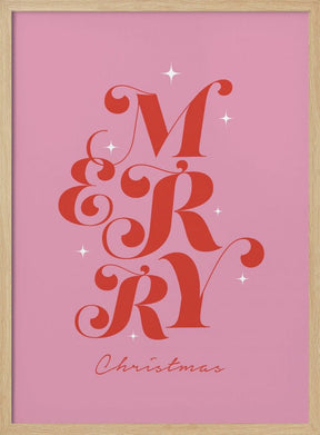 Merry Christmas Poster - Corkframes.com