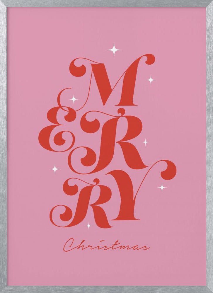 Merry Christmas Poster - Corkframes.com