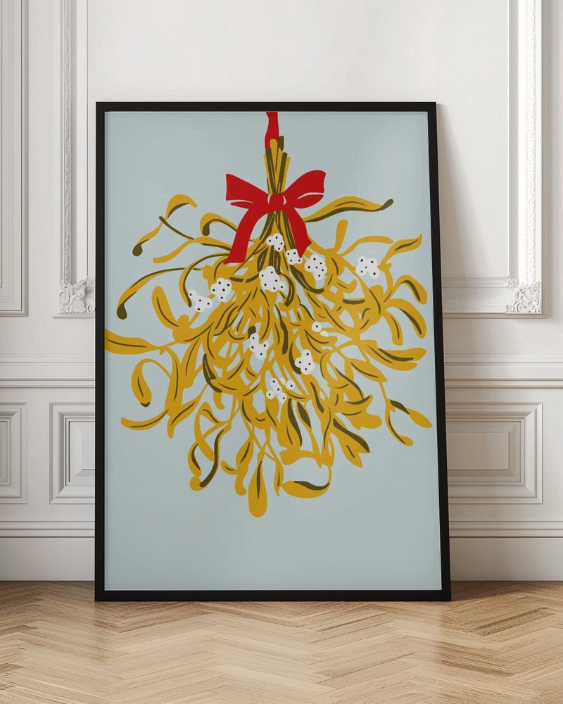 Mistletoe For Christmas Poster - Corkframes.com