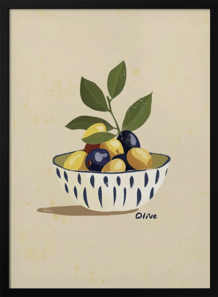 Mix Olive Poster - Corkframes.com