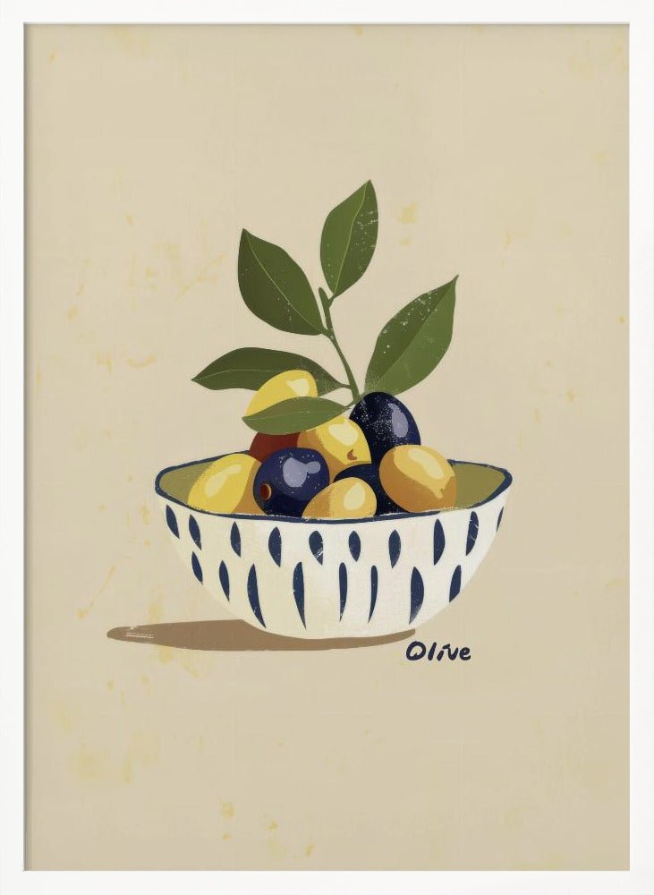 Mix Olive Poster - Corkframes.com