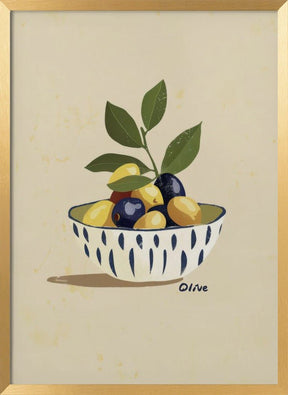 Mix Olive Poster - Corkframes.com