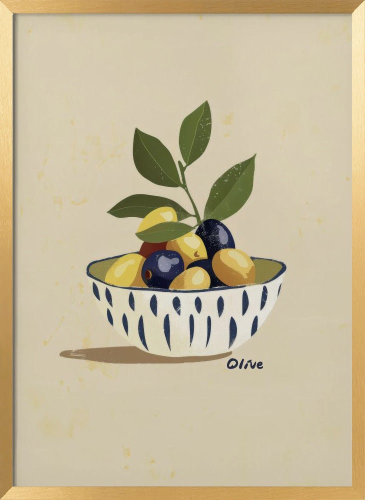 Mix Olive Poster - Corkframes.com