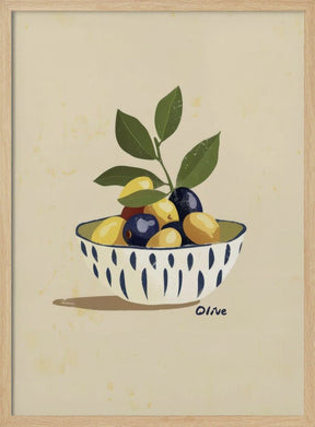 Mix Olive Poster - Corkframes.com