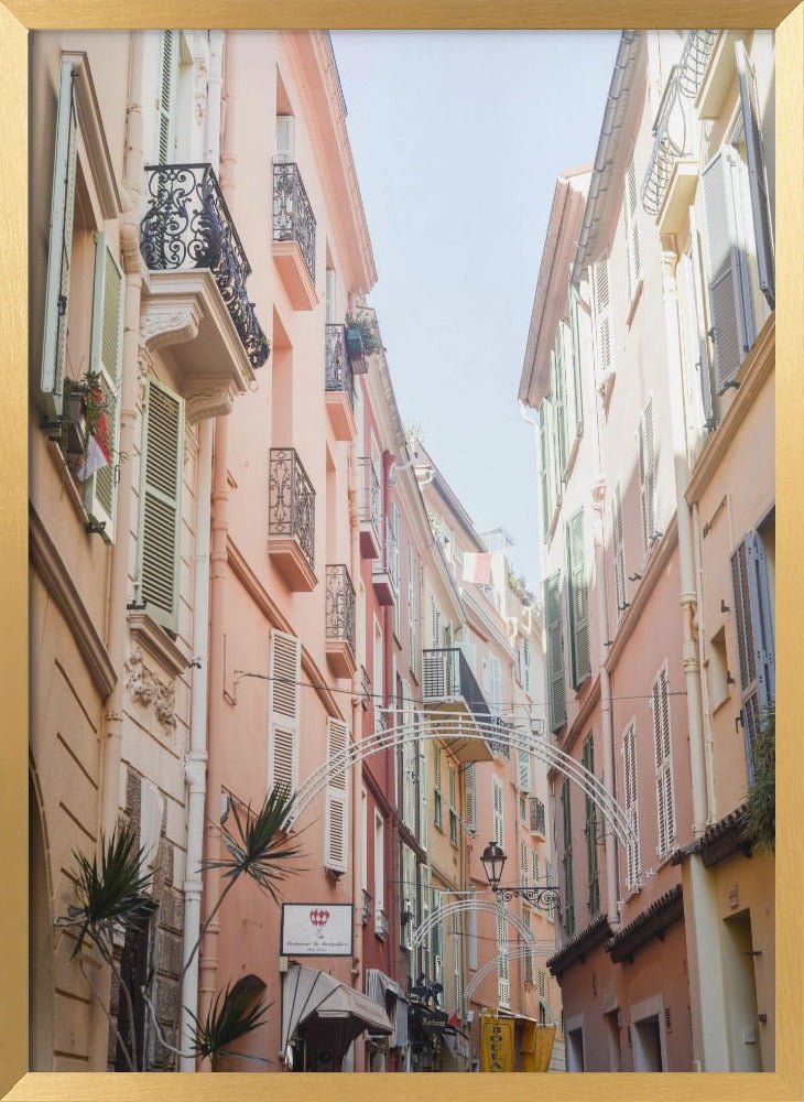 Monaco Pastel Poster - Corkframes.com