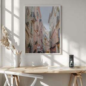 Monaco Pastel Poster - Corkframes.com