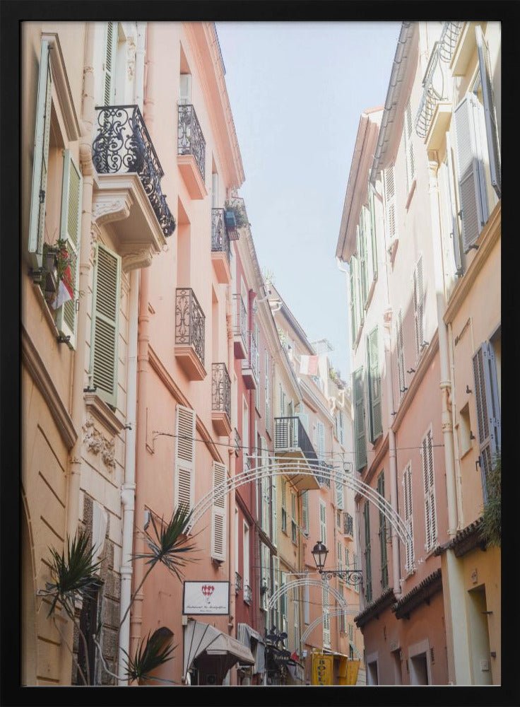 Monaco Pastel Poster - Corkframes.com