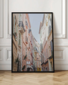 Monaco Pastel Poster - Corkframes.com