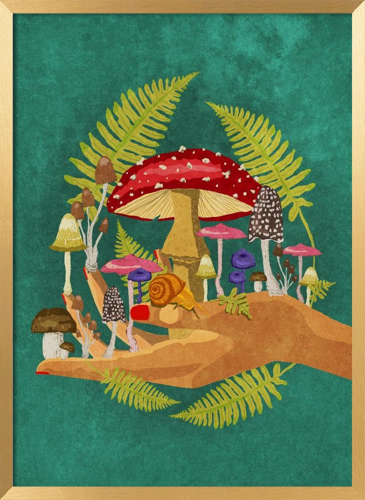 My Mushroom Cosmos Poster - Corkframes.com