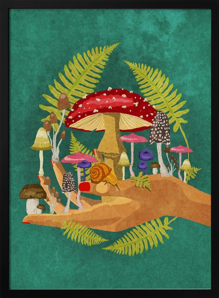 My Mushroom Cosmos Poster - Corkframes.com