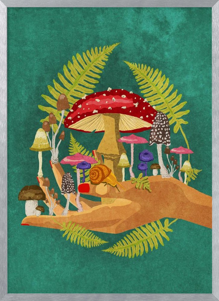 My Mushroom Cosmos Poster - Corkframes.com