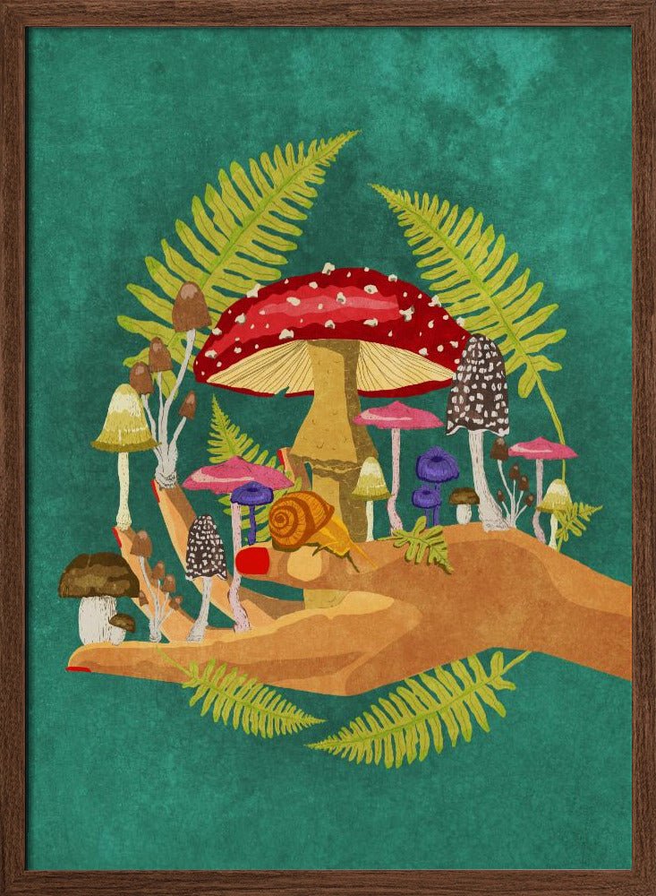 My Mushroom Cosmos Poster - Corkframes.com