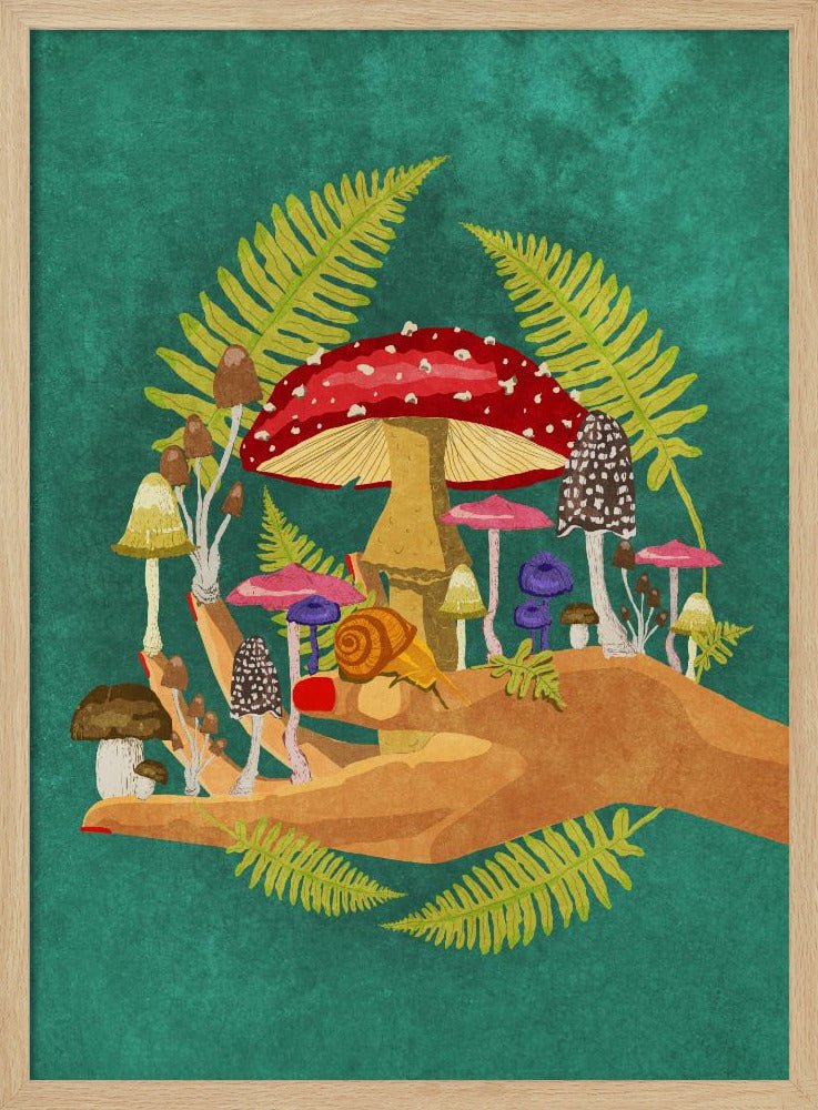 My Mushroom Cosmos Poster - Corkframes.com