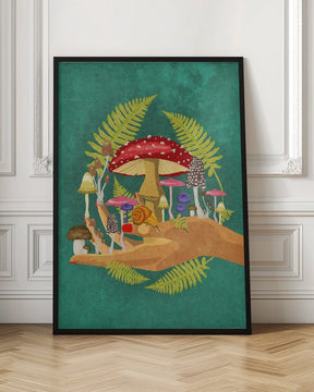 My Mushroom Cosmos Poster - Corkframes.com