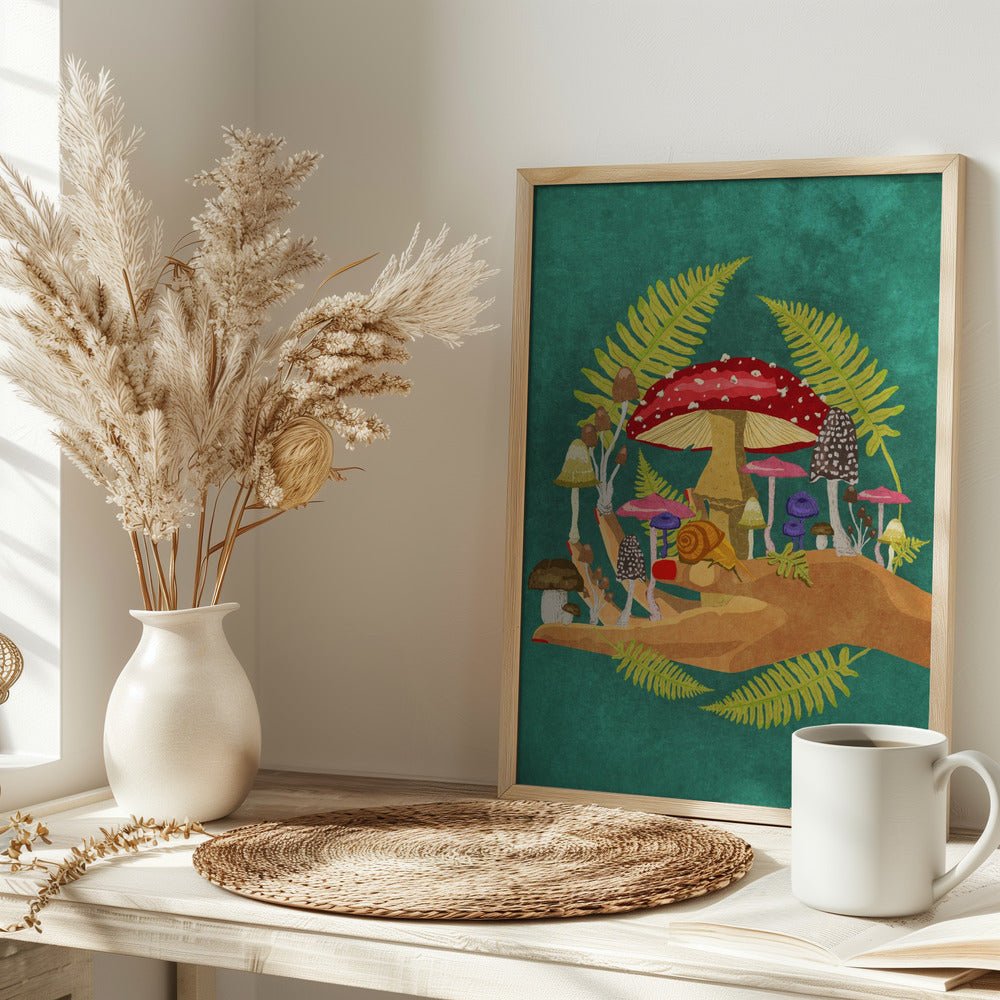 My Mushroom Cosmos Poster - Corkframes.com