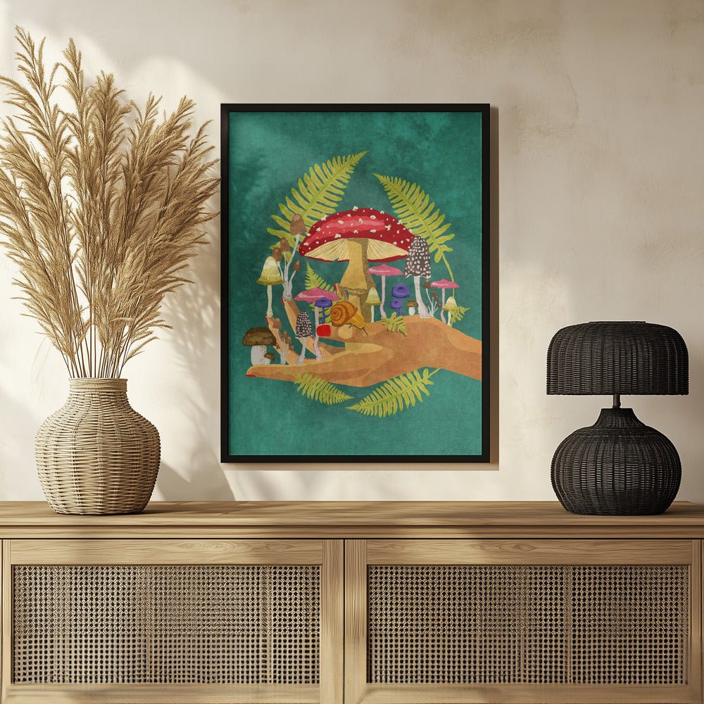 My Mushroom Cosmos Poster - Corkframes.com