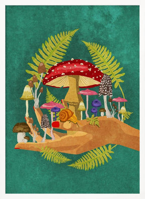 My Mushroom Cosmos Poster - Corkframes.com