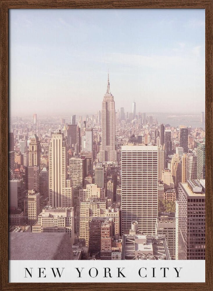 New York City Travel Poster - Corkframes.com