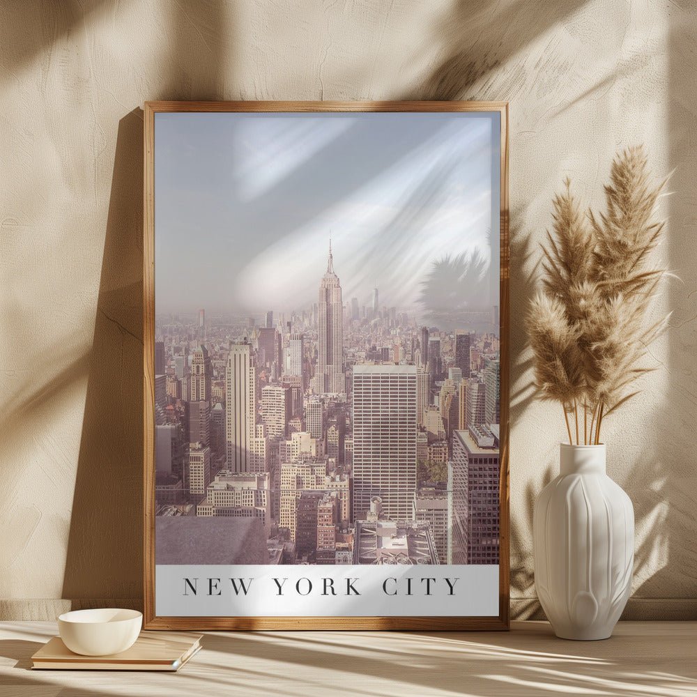 New York City Travel Poster - Corkframes.com