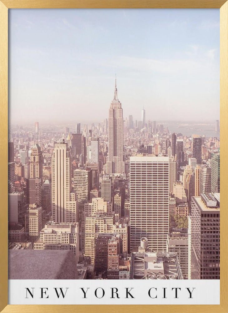 New York City Travel Poster - Corkframes.com