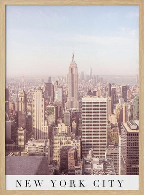 New York City Travel Poster - Corkframes.com