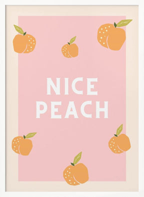 Nice Peach Poster - Corkframes.com