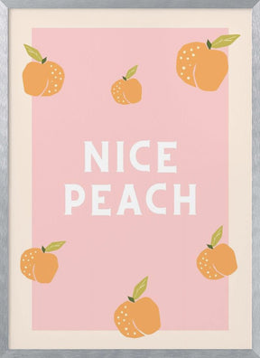 Nice Peach Poster - Corkframes.com