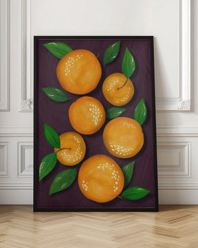 Oranges (Purple) - Corkframes.com