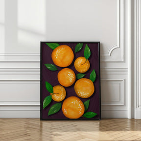 Oranges (Purple) - Corkframes.com