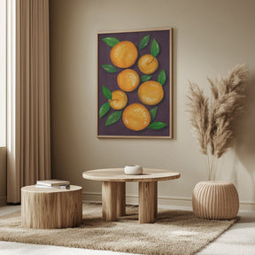 Oranges (Purple) - Corkframes.com