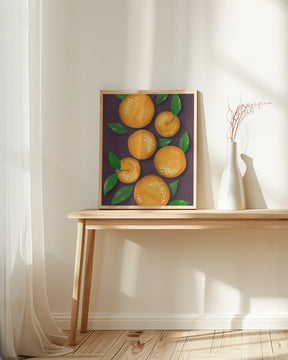 Oranges (Purple) - Corkframes.com