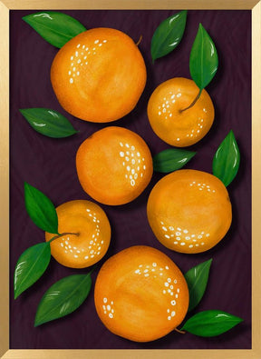 Oranges (Purple) - Corkframes.com