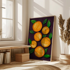 Oranges (Purple) - Corkframes.com