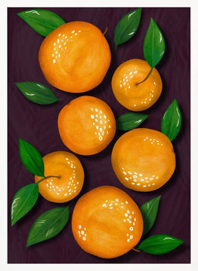 Oranges (Purple) - Corkframes.com